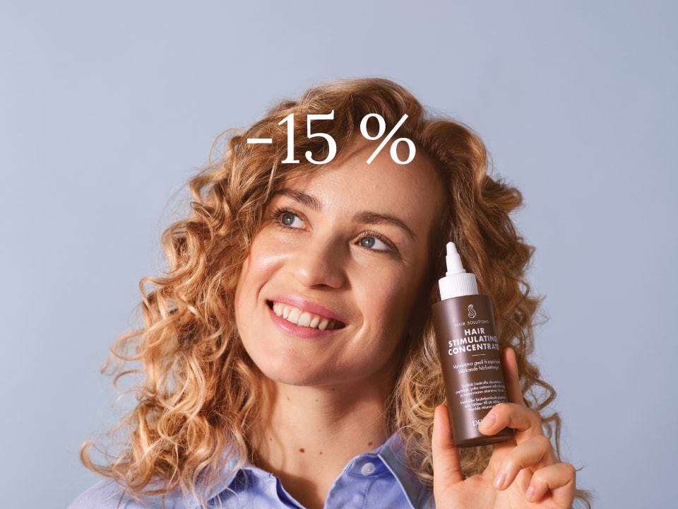 Hårmask och -serum -15 %