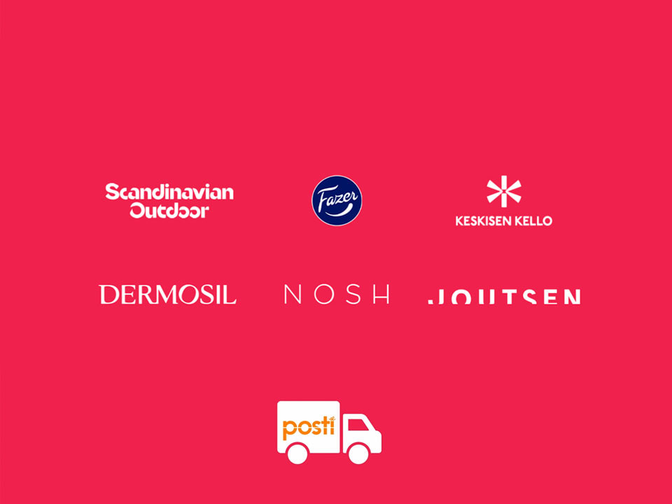 I samarbete med inhemska e-handlare