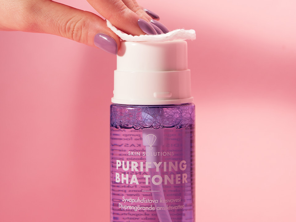 Ansiktsvatten för fet hud